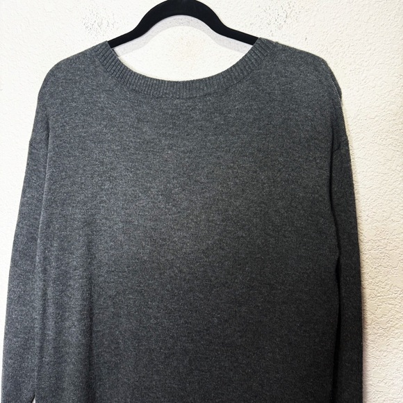 Soma Recycled Yarn Midi Sweater Dress Heather Quartz Lounge - Picture 5 of 10